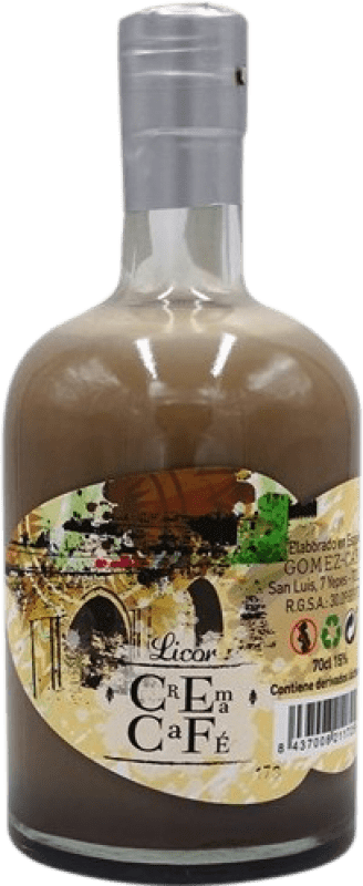 9,95 € Spedizione Gratuita | Crema di Liquore Gómez Caro Café Spagna Bottiglia 70 cl