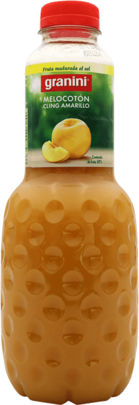6,95 € Бесплатная доставка | Напитки и миксеры Granini Zumo Melocotón Испания бутылка 1 L