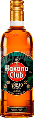 18,95 € Free Shipping | Rum Havana Club Añejo Origen Cuba Bottle 70 cl