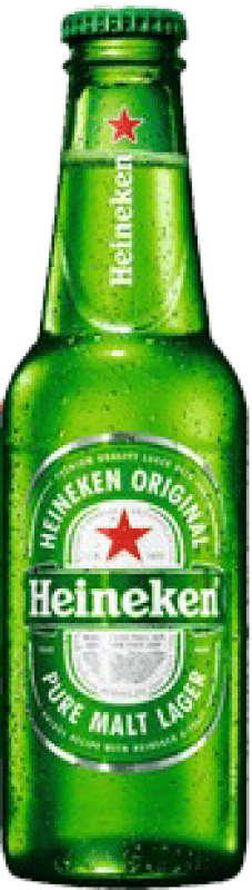 8,95 € Spedizione Gratuita | Scatola da 6 unità Birra Heineken Lager Olanda Bottiglietta 25 cl