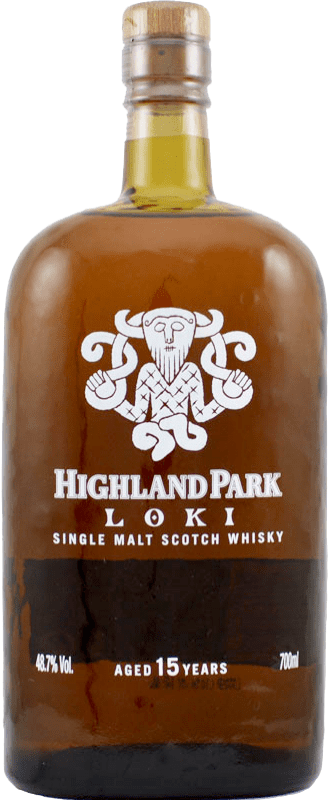 974,95 € Envoi gratuit | Whisky Single Malt Highland Park Loki Royaume-Uni 15 Ans Bouteille 70 cl