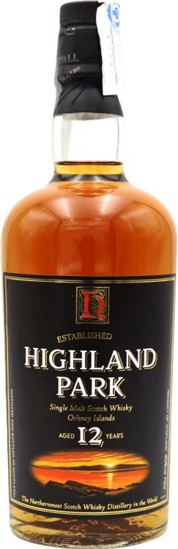 208,95 € Envio grátis | Whisky Single Malt Highland Park Espécime de Colecionador Reino Unido 12 Anos Garrafa 70 cl