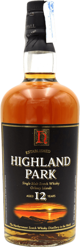 208,95 € Envoi gratuit | Whisky Single Malt Highland Park Royaume-Uni 12 Ans Bouteille 70 cl Objet de Collection Non Destinée à la Consommation