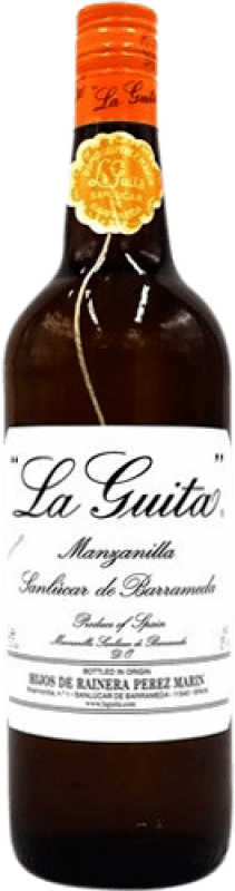 8,95 € 免费送货 | 强化酒 Hijos de Rainera Pérez Marín La Guita D.O. Manzanilla-Sanlúcar de Barrameda 西班牙 瓶子 1 L