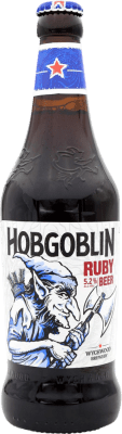 3,95 € Kostenloser Versand | Bier Hobgoblin Ruby Großbritannien Medium Flasche 50 cl