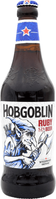 3,95 € 免费送货 | 啤酒 Hobgoblin Ruby 英国 中瓶装 50 cl