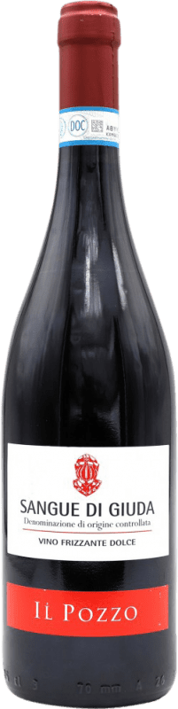 7,95 € 免费送货 | 红起泡酒 Il Pozzo. Sangue di Giuda D.O.C. Oltrepò Pavese 意大利 75 cl