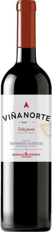 28,95 € Free Shipping | Red Wine Insulares Tenerife Viña Norte D.O. Tacoronte-Acentejo Spain 75 cl