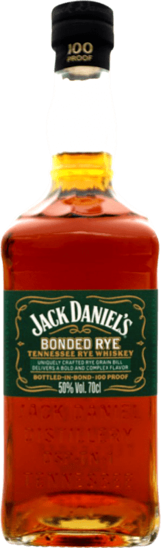 49,95 € Envio grátis | Whisky Bourbon Jack Daniel's Bonded Rye Estados Unidos Garrafa 70 cl