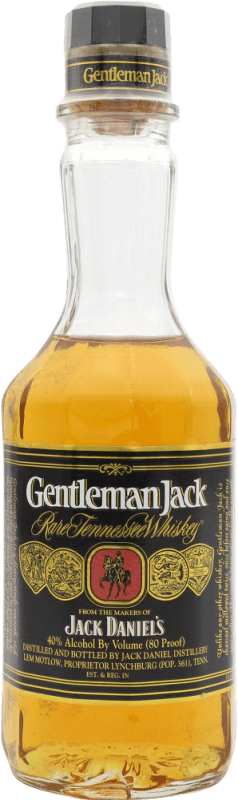 309,95 € Envoi gratuit | Whisky Bourbon Jack Daniel's Gentleman Jack 2nd Generation États Unis Demi-Bouteille 37 cl Objet de Collection Non Destinée à la Consommation