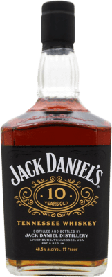 919,95 € Envío gratis | Whisky Bourbon Jack Daniel's Estados Unidos 10 Años Botella 70 cl