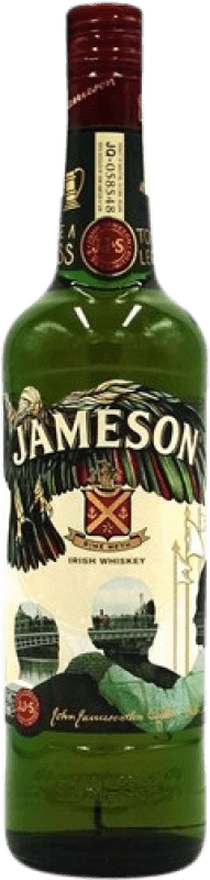 129,95 € Free Shipping | Whisky Blended Jameson St. Patrick's Day Collector's Specimen Ireland Bottle 70 cl