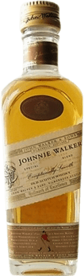 216,95 € Envío gratis | Whisky Blended Johnnie Walker 1820 Reino Unido Botellín Miniatura 5 cl