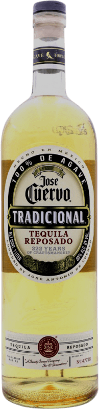 49,95 € Free Shipping | Tequila José Cuervo Tradicional Reposado Mexico Bottle 1 L