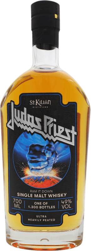 225,95 € 免费送货 | 威士忌单一麦芽威士忌 Judas Priest Ram It Down 英国 瓶子 70 cl