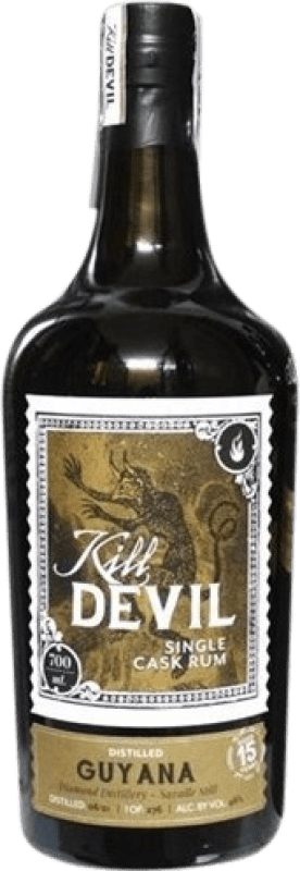 181,95 € Free Shipping | Rum Kill Devil Guyana French Guiana 15 Years Bottle 70 cl