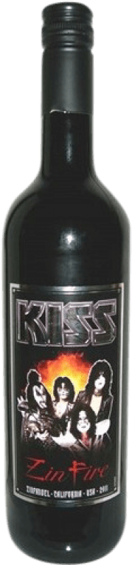 23,95 € Бесплатная доставка | Красное вино Kiss Zin Fire I.G. California Соединенные Штаты бутылка 75 cl