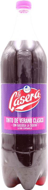 5,95 € Envio grátis | Refrescos e Mixers La Casera Tinto de Verano Clásico Espanha Garrafa Especial 1,5 L