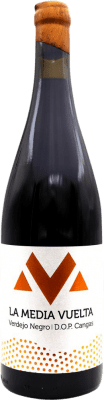 35,95 € Envio grátis | Vinho tinto La Media Vuelta D.O.P. Vino de Calidad de Cangas Espanha Garrafa 75 cl