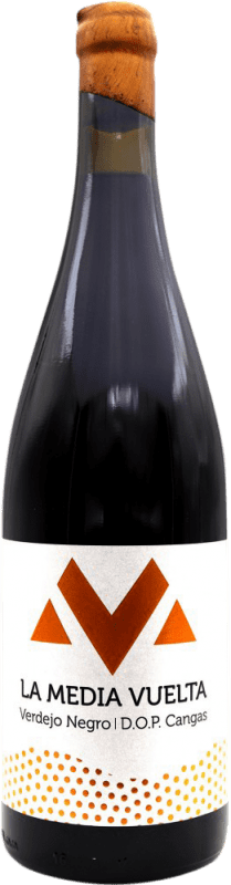 35,95 € Kostenloser Versand | Rotwein La Media Vuelta D.O.P. Vino de Calidad de Cangas Spanien Flasche 75 cl