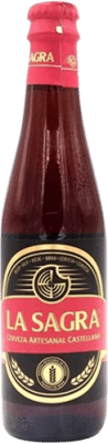 2,95 € Envío gratis | Cerveza La Sagra España Botellín Tercio 33 cl