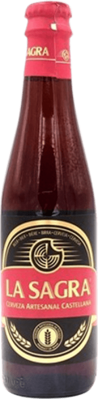 2,95 € Kostenloser Versand | Bier La Sagra Artesanal — Handgemacht Spanien Drittelliterflasche 33 cl