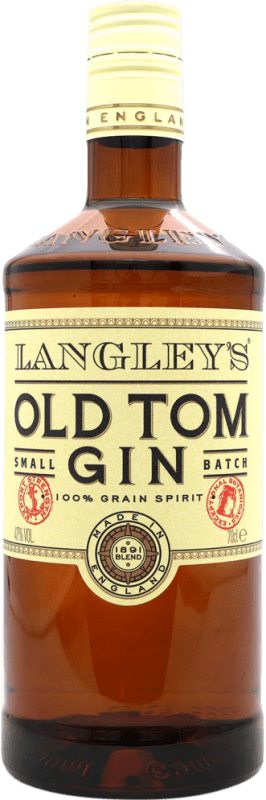 19,95 € Бесплатная доставка | Джин Langley's Gin Old Tom Объединенное Королевство бутылка 70 cl