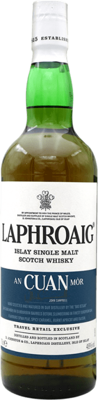 174,95 € Spedizione Gratuita | Whisky Single Malt Laphroaig An Cuan Mór Regno Unito Bottiglia 70 cl