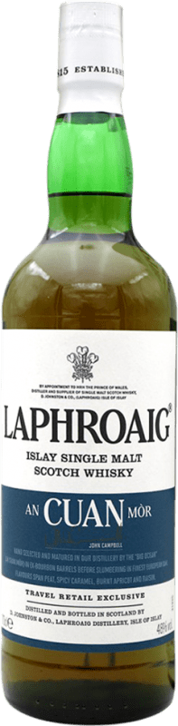 174,95 € Envio grátis | Whisky Single Malt Laphroaig An Cuan Mór Reino Unido Garrafa 70 cl