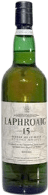 Whisky Single Malt Laphroaig Erskine Barrels Label 15 Ans 70 cl Objet de Collection Non Destinée à la Consommation