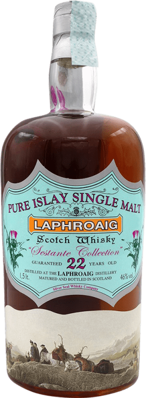 3 386,95 € Envoi gratuit | Whisky Single Malt Laphroaig Sestante Collection Royaume-Uni 22 Ans Bouteille Spéciale 1,5 L Objet de Collection Non Destinée à la Consommation