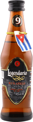 3,95 € Kostenloser Versand | Rum Legendario Añejo — Gereift Kuba 9 Jahre Miniaturflasche 5 cl