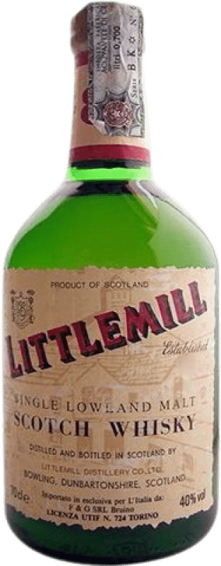 276,95 € Free Shipping | Whisky Single Malt Littlemill Collector's Specimen United Kingdom 8 Years Bottle 70 cl