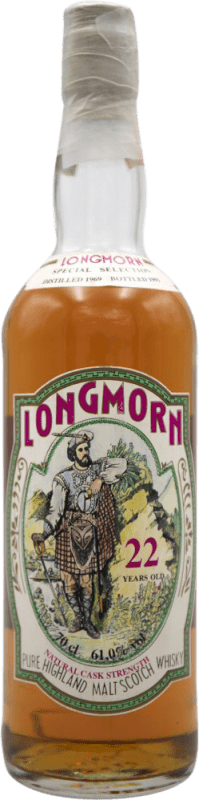 5 735,95 € 送料無料 | ウイスキーシングルモルト Longmorn コレクターの標本 イギリス 22 年 ボトル 70 cl