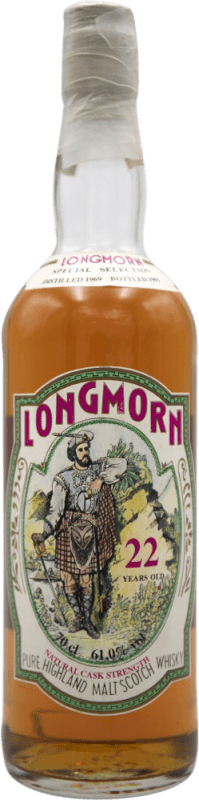5 735,95 € Spedizione Gratuita | Whisky Single Malt Longmorn Esemplare da Collezione Regno Unito 22 Anni Bottiglia 70 cl