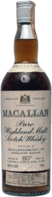 8 121,95 € 免费送货 | 威士忌单一麦芽威士忌 Macallan 80 Proof 收藏家标本 英国 瓶子 70 cl