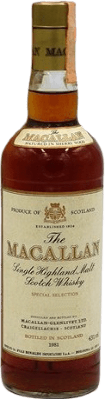 8 123,95 € Envoi gratuit | Whisky Single Malt Macallan Royaume-Uni Bouteille 70 cl Objet de Collection Non Destinée à la Consommation