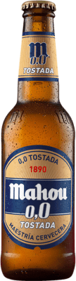 6,95 € Envoi gratuit | Boîte de 6 unités Bière Mahou Tostada 0,0 Espagne Petite Bouteille 25 cl Sans Alcool