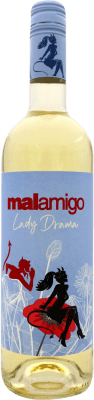 11,95 € Envío gratis | Vino Blanco Malamigo Lady Drama España 75 cl