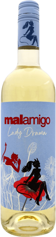 11,95 € Envío gratis | Vino blanco Malamigo Lady Drama España Botella 75 cl