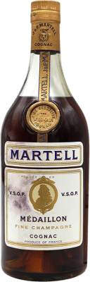 357,95 € 免费送货 | 科涅克白兰地 Martell Medaillon VSOP 收藏家标本 A.O.C. Cognac 法国 瓶子 70 cl