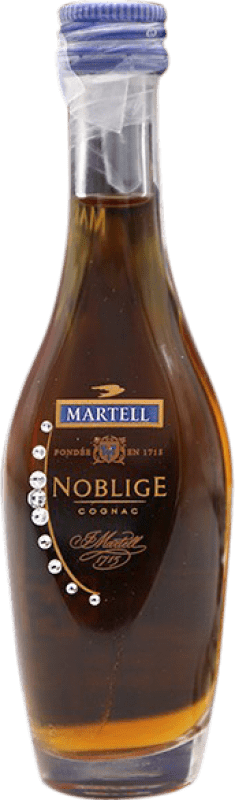 206,95 € Envio grátis | Cognac Conhaque Martell Noblige 300 Tricentenaire Espécime de Colecionador A.O.C. Cognac França Garrafa Miniatura 5 cl