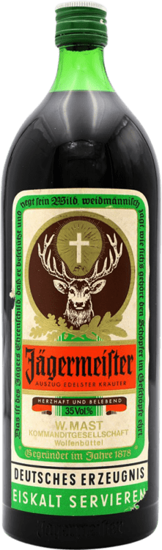 171,95 € Kostenloser Versand | Kräuterlikör Mast Jägermeister Deutschland Flasche 1 L