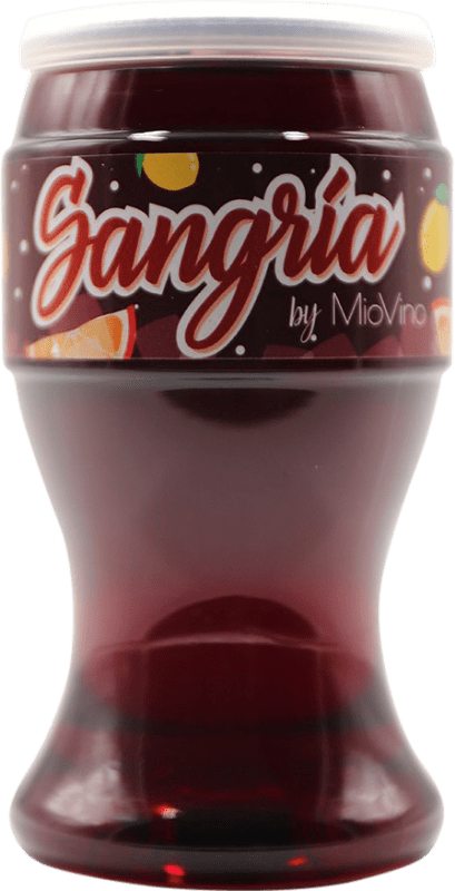 1,95 € Envio grátis | Sangria MioVino Espanha Garrafa Pequena 20 cl