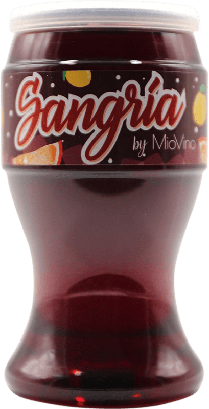 1,95 € Free Shipping | Sangria Wine Lemonade MioVino Spain Small Bottle 20 cl
