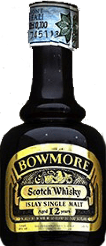 174,95 € Envoi gratuit | Whisky Single Malt Morrison's Bowmore Luxury — Luxe Ecosse Royaume-Uni 12 Ans Mini-Bouteille 5 cl Objet de Collection Non Destinée à la Consommation