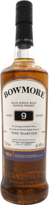 59,95 € 免费送货 | 威士忌单一麦芽威士忌 Morrison's Bowmore 苏格兰 英国 9 岁 瓶子 70 cl