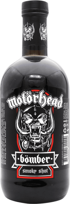 43,95 € Бесплатная доставка | Ликеры Motörhead Bomber Smoky Shot Швеция бутылка Medium 50 cl