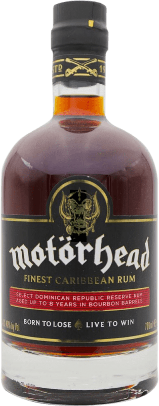 49,95 € 送料無料 | ラム Motörhead Caribbean ドミニカ共和国 70 cl