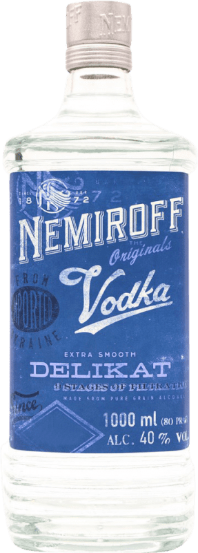 16,95 € Envoi gratuit | Vodka Nemiroff Delikat Ukraine Bouteille 1 L